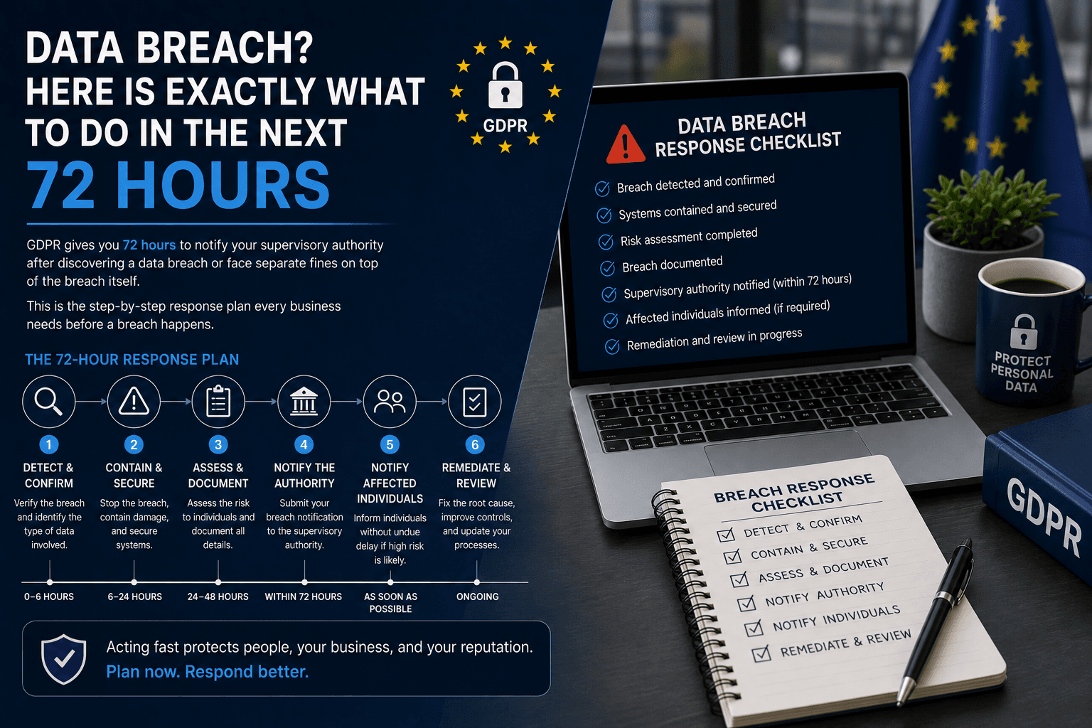 Data Breach? Here Is Exactly What to Do in the Next 72 Hours