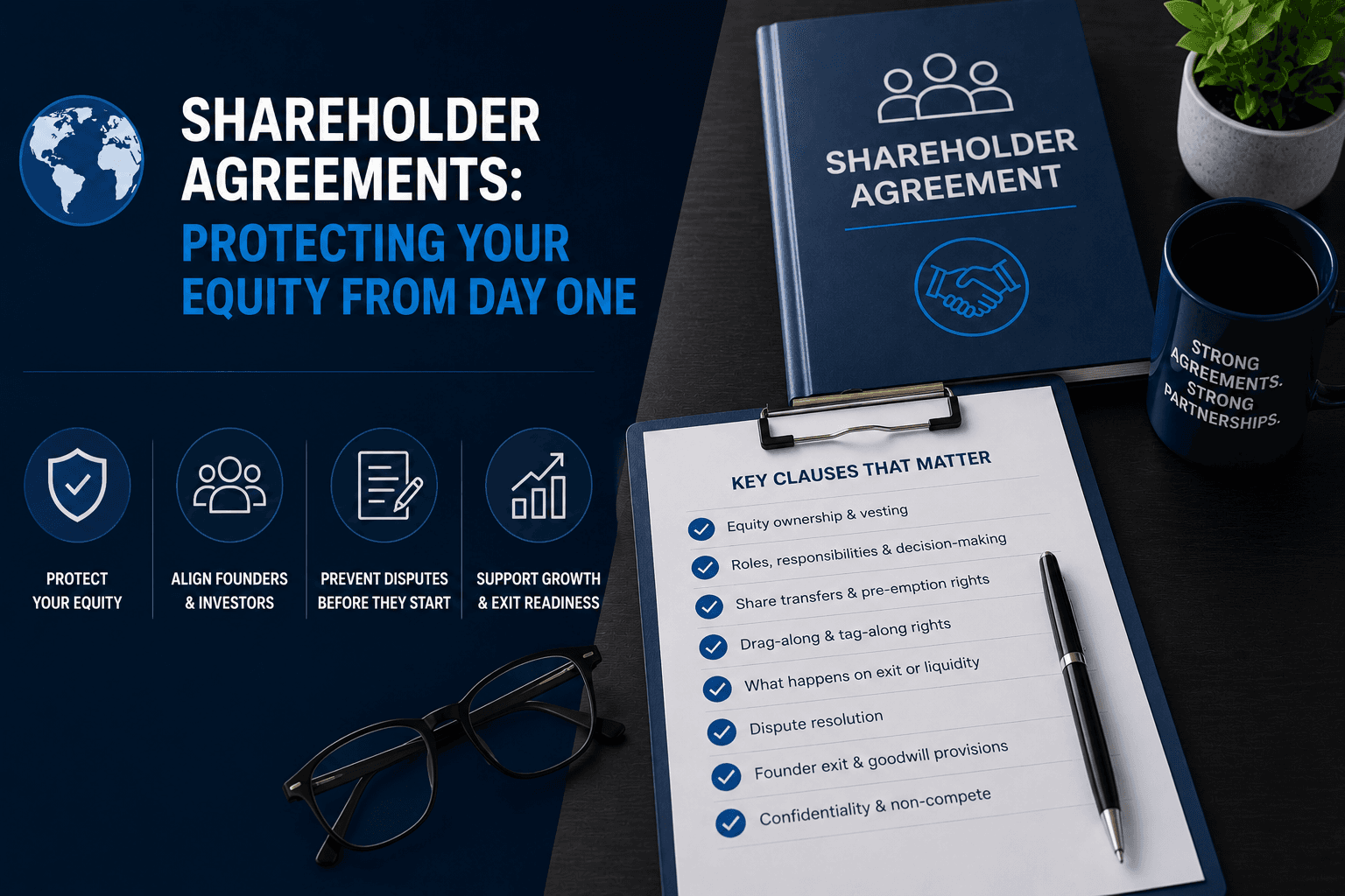 Shareholder Agreements: Protecting Your Equity From Day One